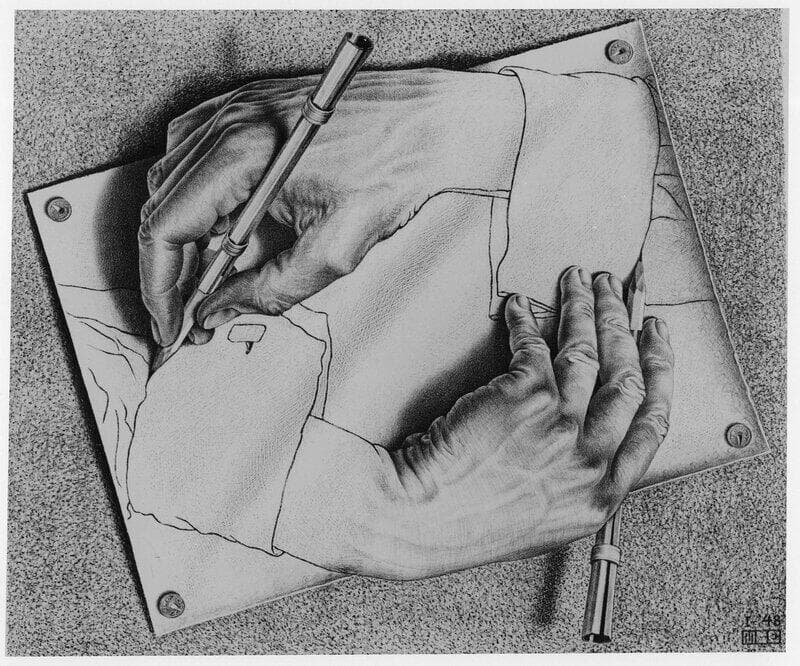 Drawing hands